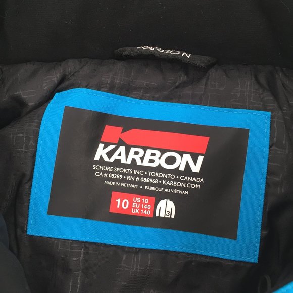 Karbon Natalie ski jacket girl turquoise like new 10 - Picture 8 of 8